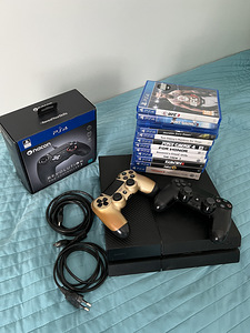 PS 4 1TB + 3 gamepad + 13 game (1 foto / 4)