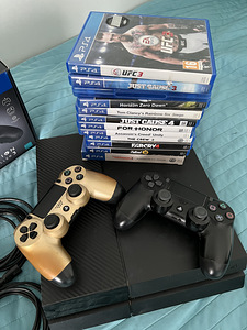 PS 4 1TB + 3 gamepad + 13 game (2 foto / 4)