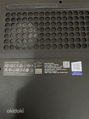 Lenovo Legion 5 17ARH05H RTX 2060/AMD RYZEN 7 4800H (foto #7)
