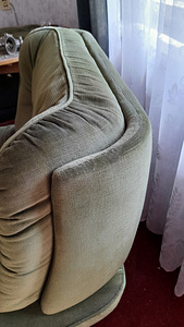 Roheline Velvet tugitool (4 foto / 5)
