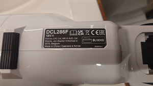 Пылесос Makita DCL286F для аккумулятора 18V (3 фото из 3)