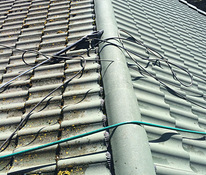 Liivapuhastus ja katuse pesemine ning töötlemine