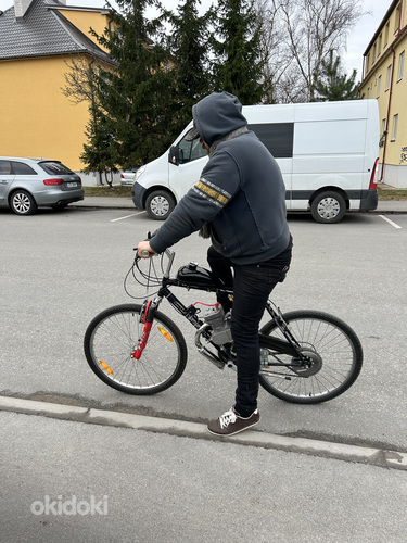 Велосипед с мотором 110 сс (foto #8)