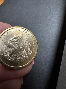 Редкая монета США $1 (2 фото из 3)