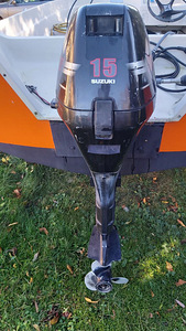 Paat TERHI 410R 4-taktilise Suzuki 15 mootoriga (4 foto / 5)