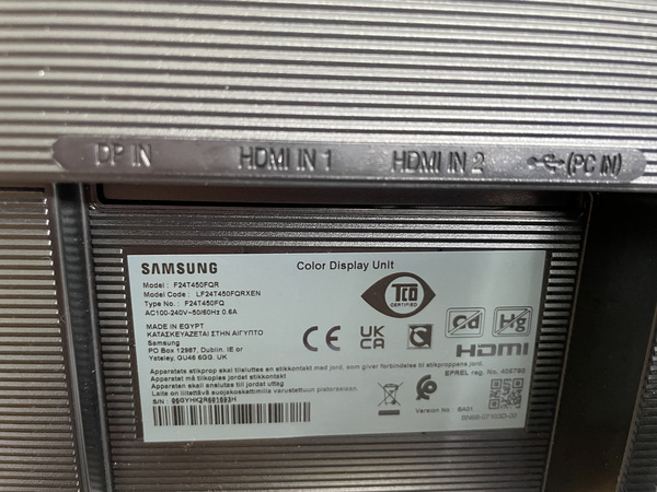 Samsung 24 monitor
