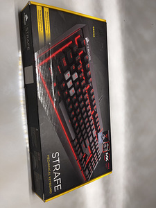 Corsair STRAFE (Cherry MX Red) (PUNANE LED) (4 foto / 4)