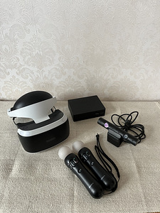 Playstation VR + kaamera ja puldid (1 foto / 1)