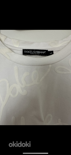Dolce gabbana 3D logo t shirt (foto #6)