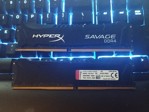 Hyperx savage ddr4 16gb (1 foto / 1)