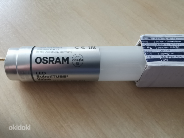 OSRAM LED Torulamp 720lm, 600mm, 7.3W 3000K warm white (foto #1)