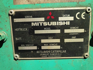 Tõstuk Mitsubishi FB18 (3 foto / 5)