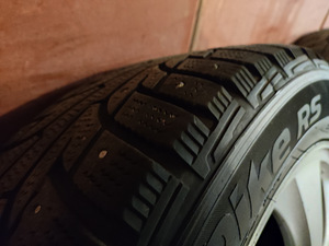 Honda R16 шипы 205-55 5ми (10 фото из 10)