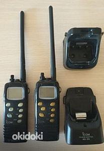 ICOM -M1EURO V Marine VHF 2 raadiojaamat (3 foto / 3)