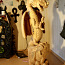 Деревянная скульптура дракона с черепами (фото #1)