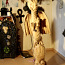 Деревянная скульптура дракона с черепами (фото #2)