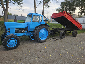 Mtz 82 + kallutav käru + varuosad + VAGUDE AJAJA (2 foto / 7)