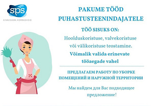 Töö puhtuse haldjale (2 foto / 2)
