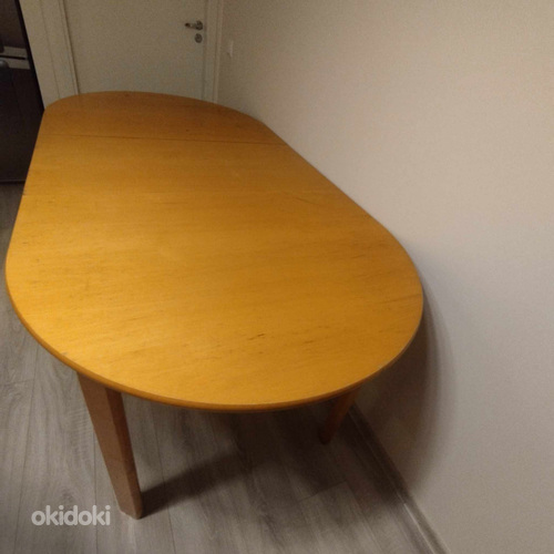 Обеденный стол SOTKA массив дерева, складной (фото #3)