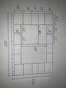Riidekapp 2,8m / 2,2m / 0,6m (5 foto / 5)