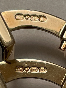 Kuld mansetinööbid proov 585 / 9,95 gr (5 foto / 5)