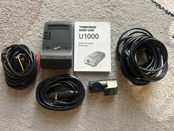Видеорегистратор Thinkware U1000 + задняя камера