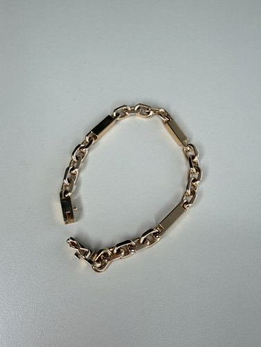 Kuld käekett / käsitöö / proov 585 / 44,15 gr / 23 cm