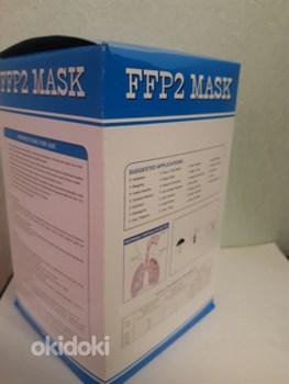 Respiraator-mask, klapiga FFP2 (foto #2)