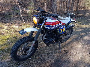 Honda nx 650 scrambler (1 foto / 10)