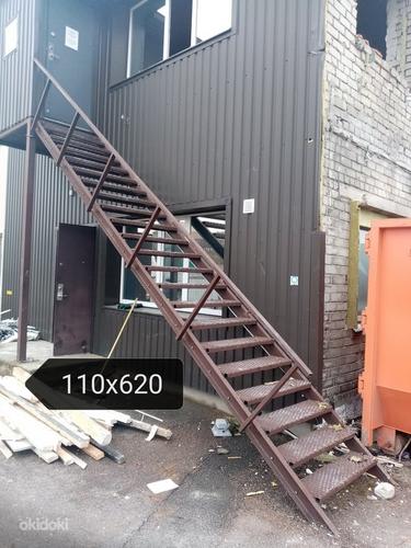 Металлическая лестница 110х620 (фото #1)
