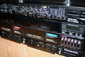 Magnetofon Panasonic RX-CW55L (2 foto / 4)