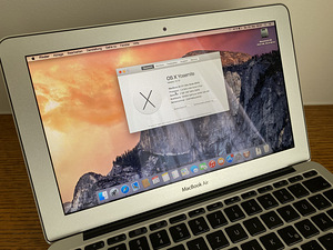 Macbook Air 11" Late 2010, 1,4 /2GB/ 120GB SSD + laadija (4 foto / 4)