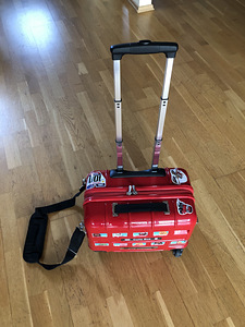 Laste kohver ratastel (6 foto / 7)