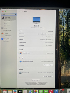 Mac 21.5 4K Retina 2019 (3 foto / 5)