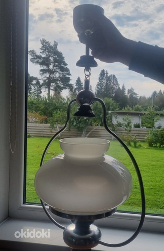 Klaasist lamp(suur)Klaaslamp (foto #1)