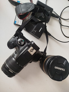 Canon EOS 1300D + canon 18-55 + tamron 17-50 (2 foto / 8)