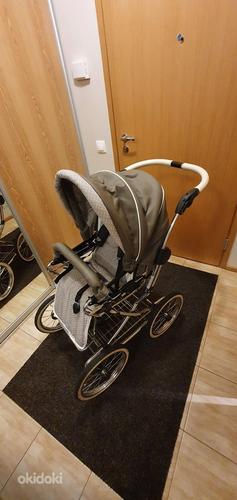 TEUTONIA ELEGANCE INCL. CHROME CHASSIS-MOUNTED CARRYCOT (фото #2)