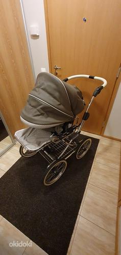 TEUTONIA ELEGANCE INCL. CHROME CHASSIS-MOUNTED CARRYCOT (фото #4)