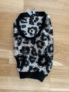 Dog sweater "Leopard" size S made in London (designer item) (4 foto / 4)