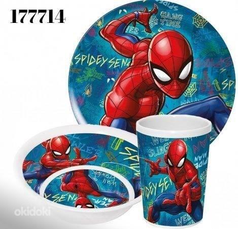 3 части Spiderman комплект посуды (фото #1)