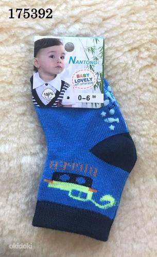 Детские носки размер 0-6, 6-12 месяцев, новые (фото #1)