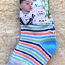 Детские носки в полоску, размер: 0-6, новые (фото #1)