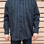 Черное полосатaя рубашка, размер M, новaя (фото #1)