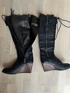 Leather boots Barbara BUI (like new) (2 foto / 4)