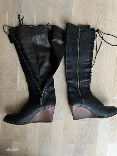 Leather boots Barbara BUI (like new) (foto #2)