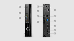 Dell OptiPlex 3000 Micro i5-12500T / 16RAM / 512SSD / WiFi (2 foto / 2)