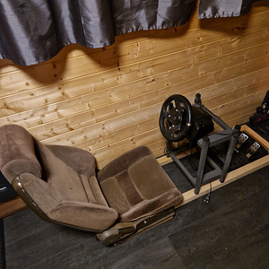 Logitech g920+omavalmistatud rallitool (1 foto / 2)