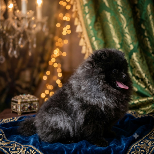 Померанский шпиц, девочка