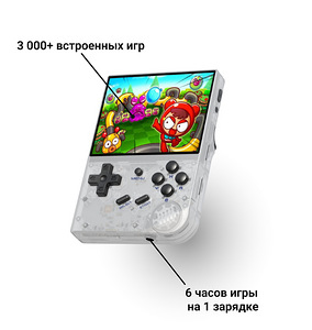 Ретро консоль RG35XX | Gameboy | Dualshock | Retro console (1 фото из 5)