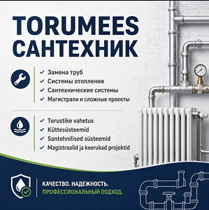 TEOSTAME SANTEHNILISI TÖID KORTERITES, ERAMAJADES OBJEKTIDEL (1 foto / 1)